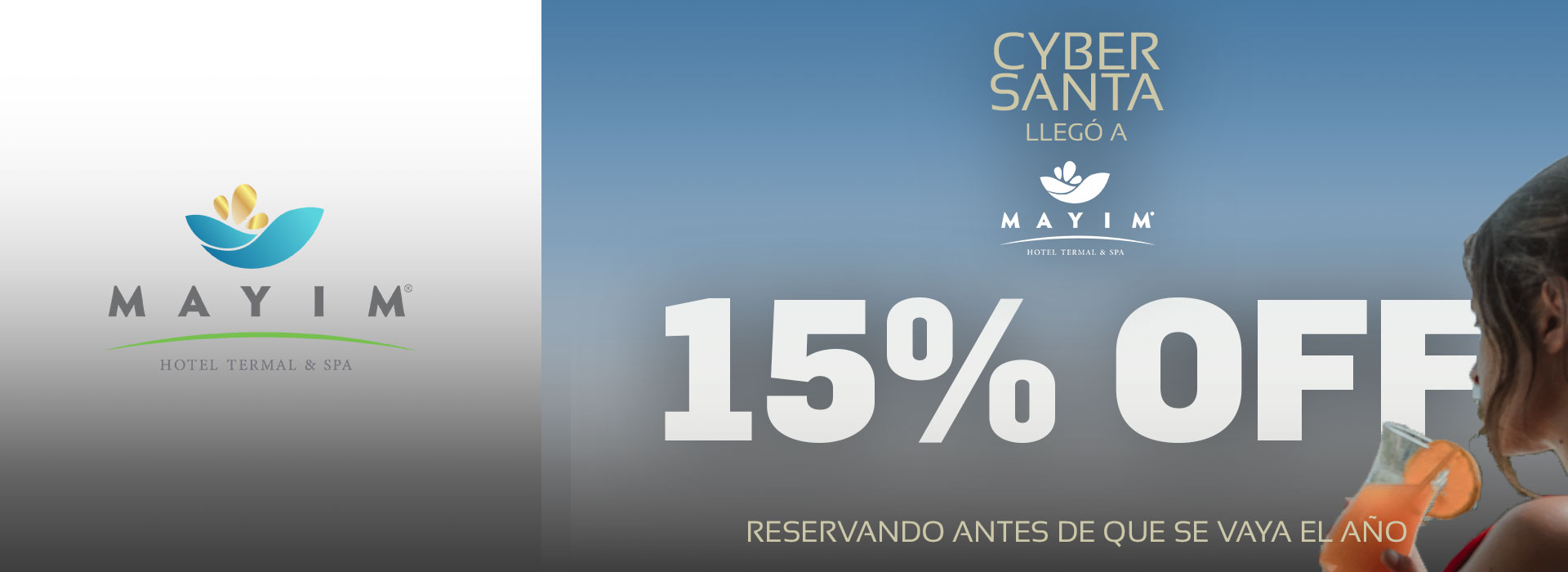 CYBER SANTA llegó a Mayim Hotel Termal & Spa